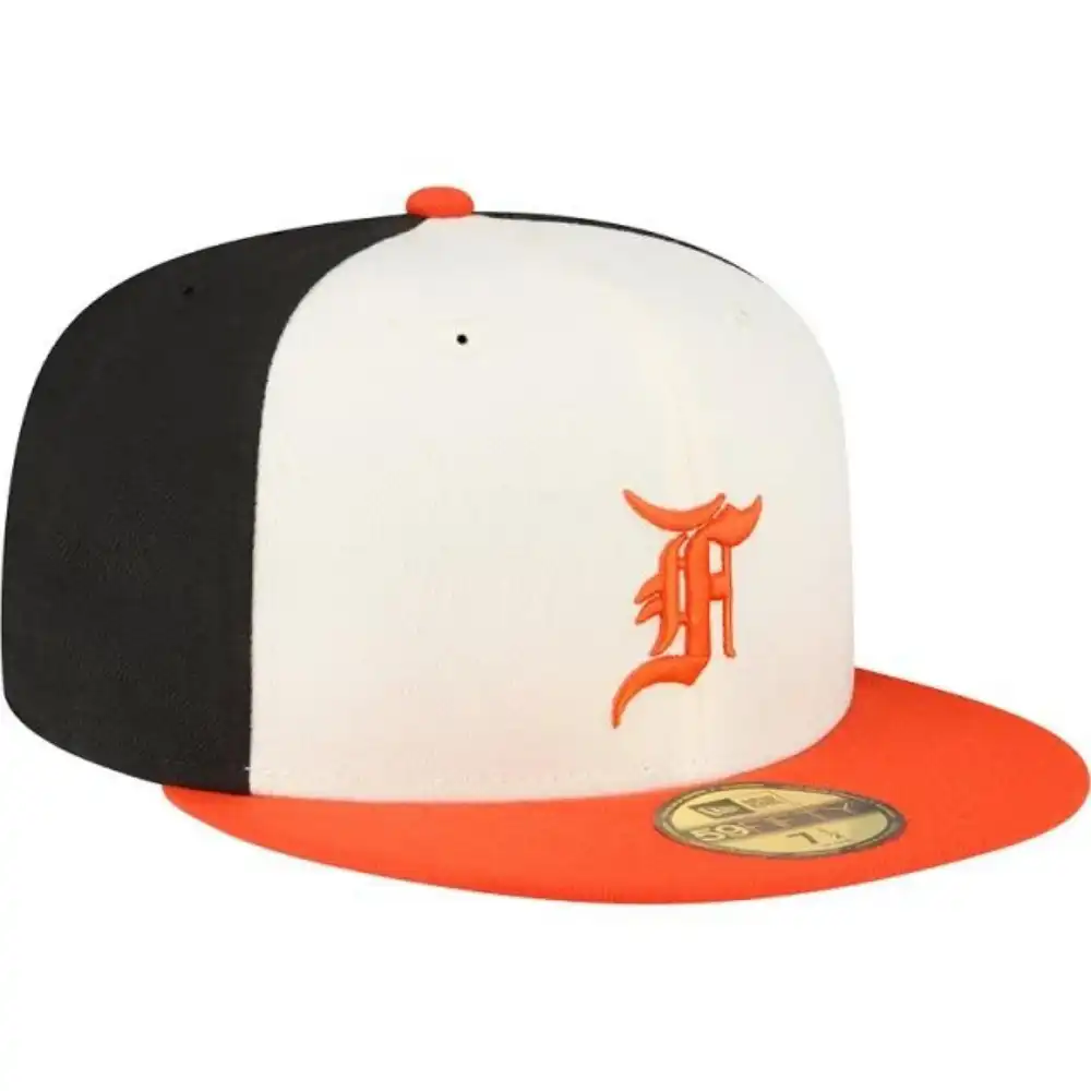 Fear of God x New Era Boné 59FIFTY Fitted Ballpark Reta Black