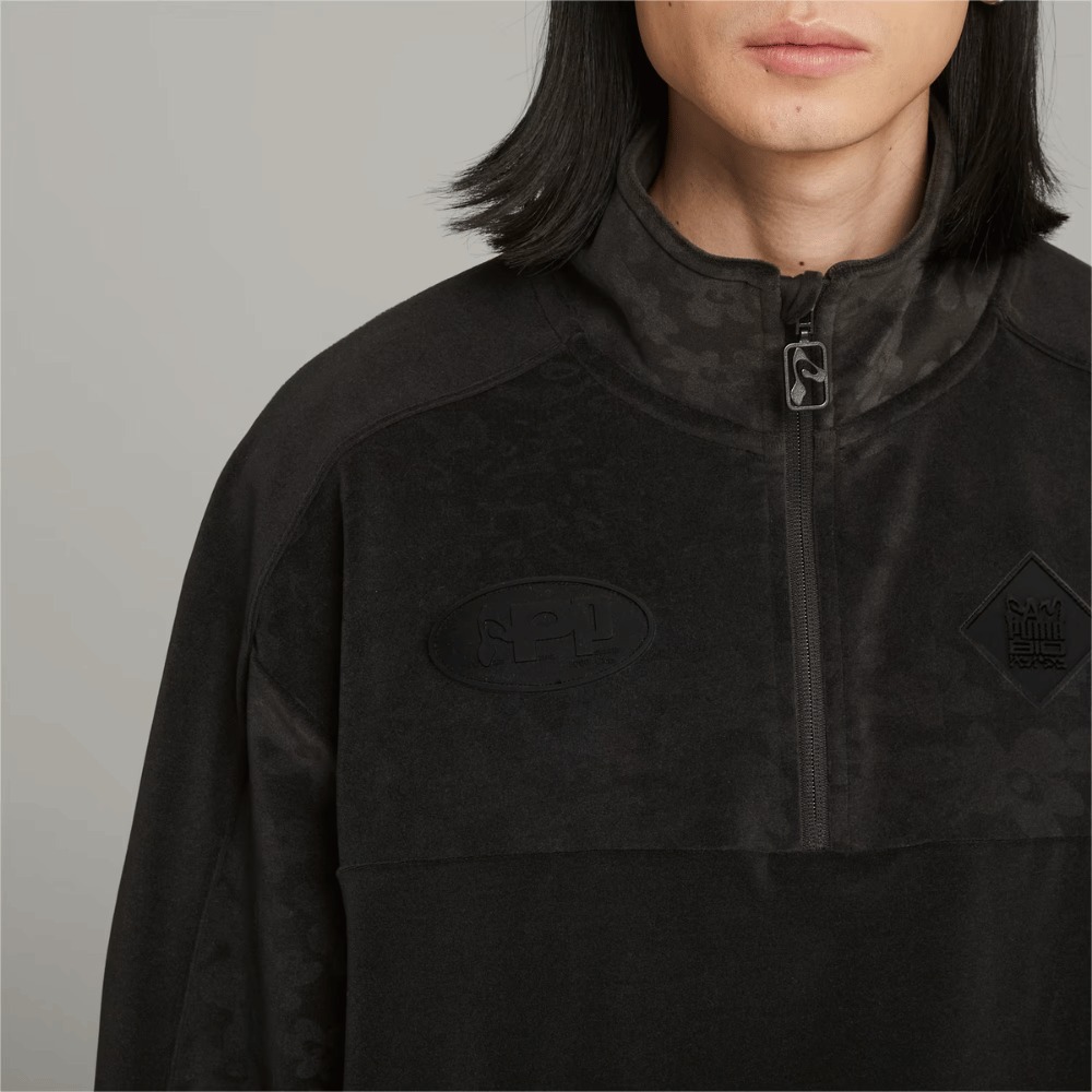 Perks And Mini x Puma Blusa de Veludo Black foto 5