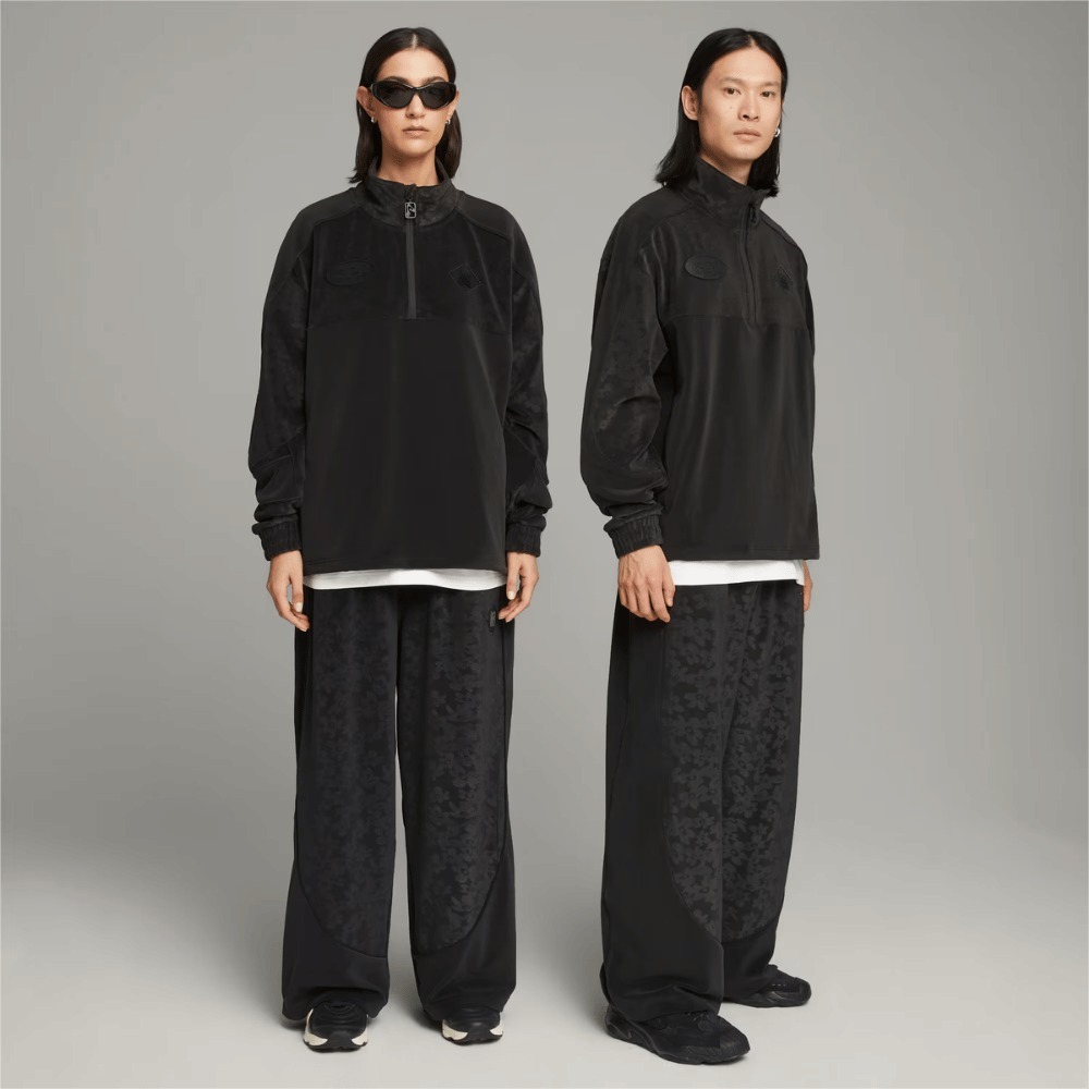 Perks And Mini x Puma Blusa de Veludo Black foto 3