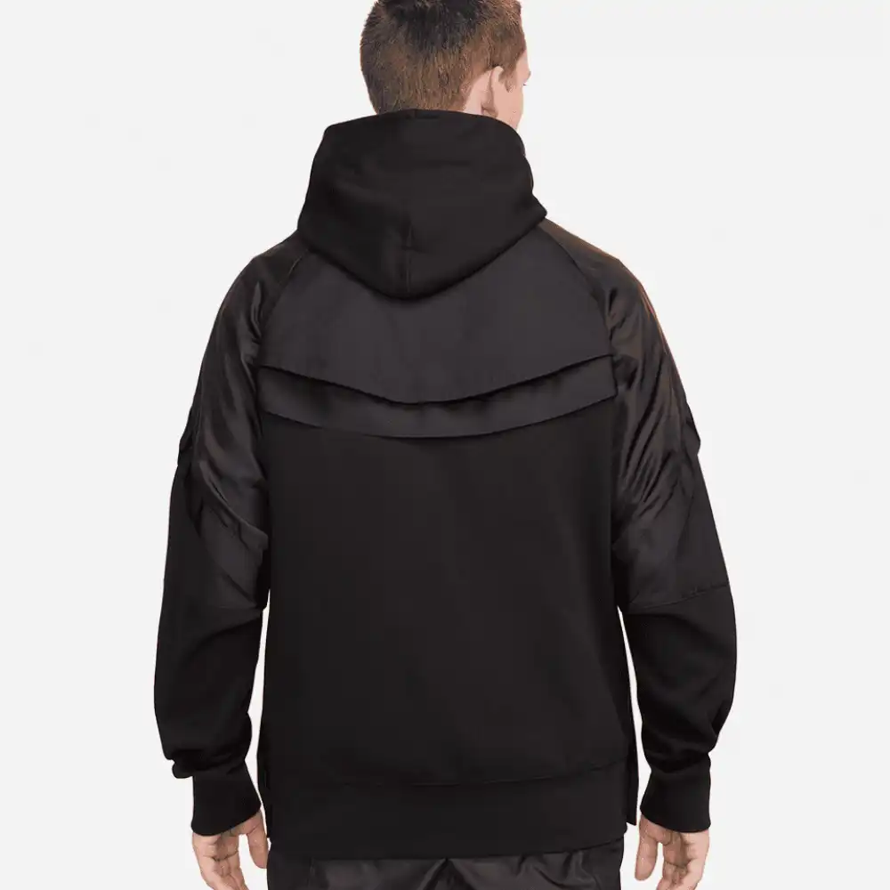 sacai x Nike Moletom Full-zip Black - Droper
