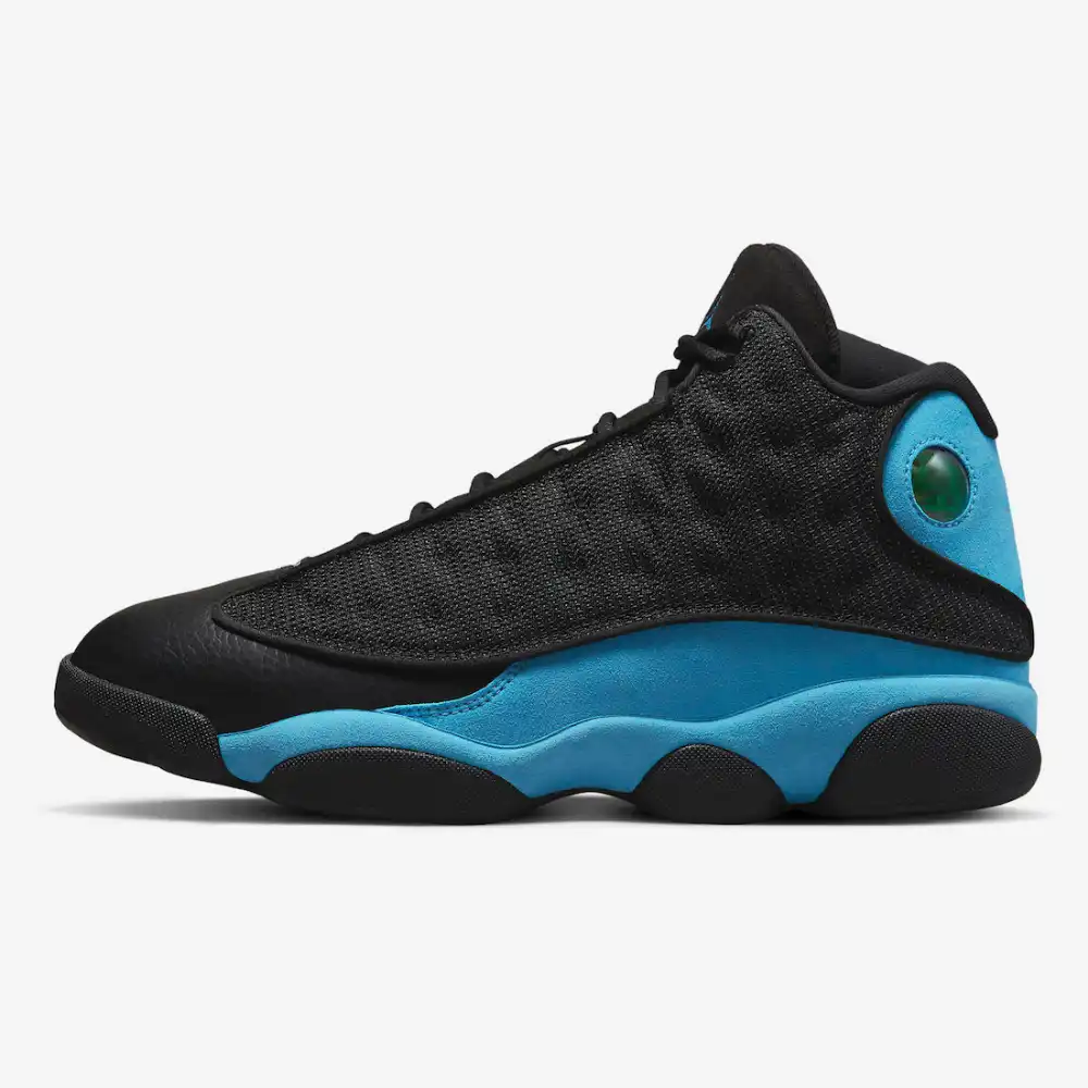 Air Jordan 13 Black and University Blue foto 1