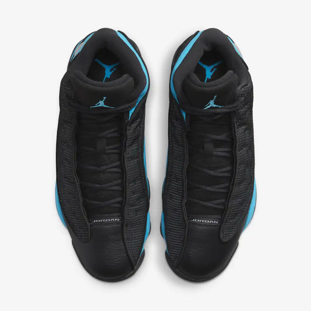 Air Jordan 13 Black and University Blue foto 2