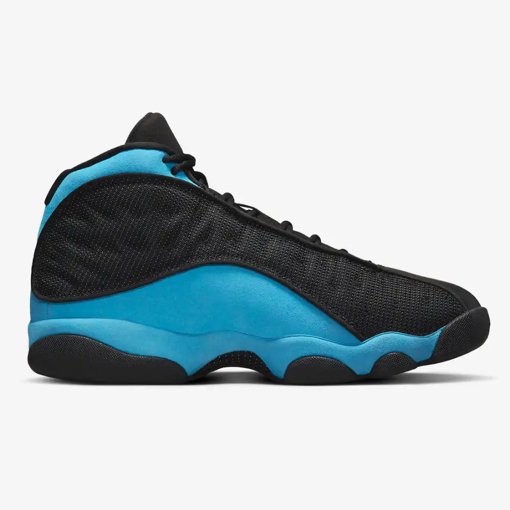 Air Jordan 13 Black and University Blue foto 3