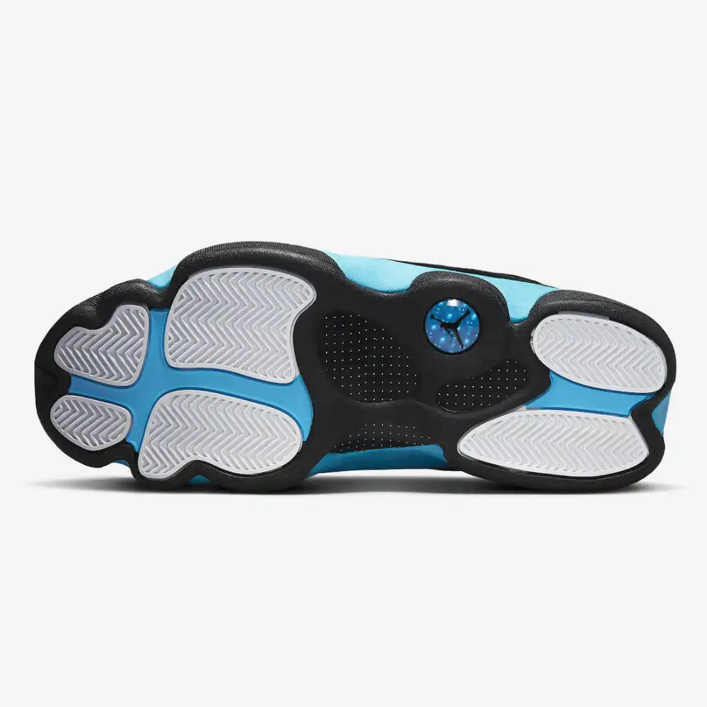 Air Jordan 13 Black and University Blue foto 5