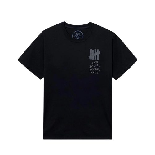 Undefeated x Anti Social Social Club Camiseta Lock 3M Black
