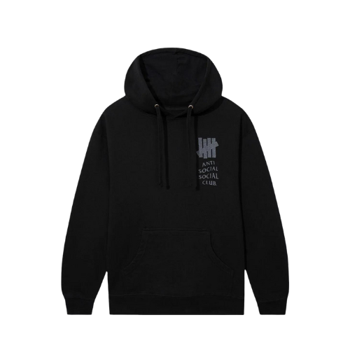 Undefeated x Anti Social Social Club Moletom Lock 3M Black