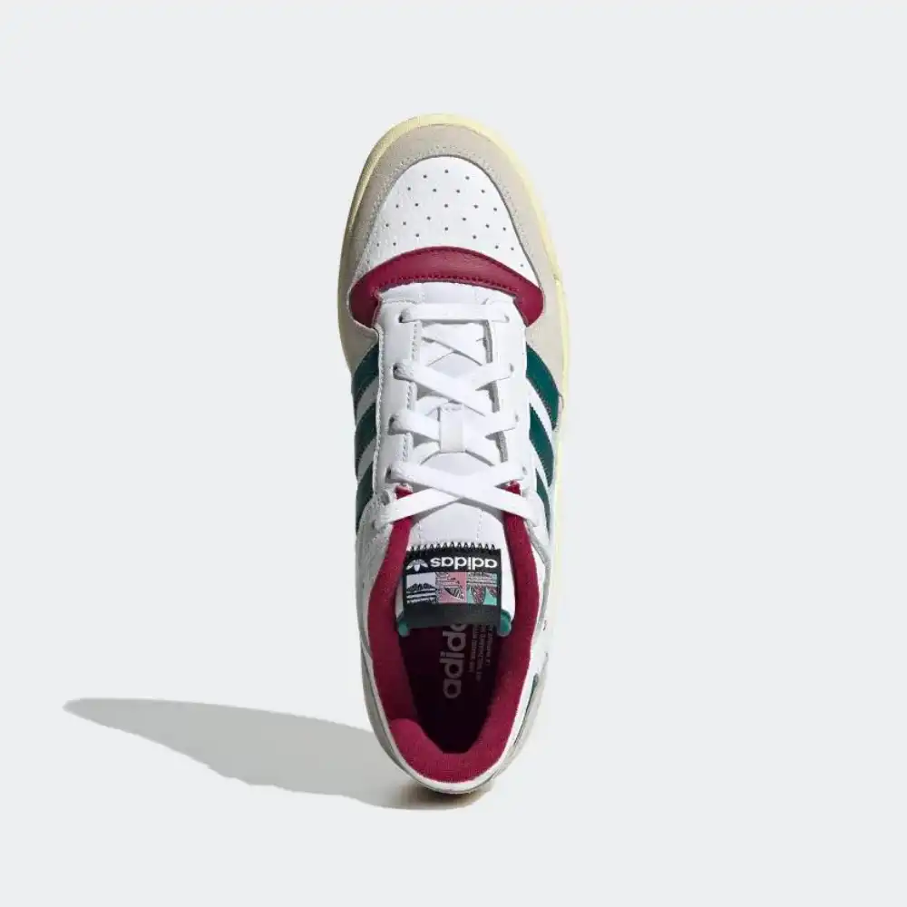 adidas Forum Low CL White Legacy Teal - Droper