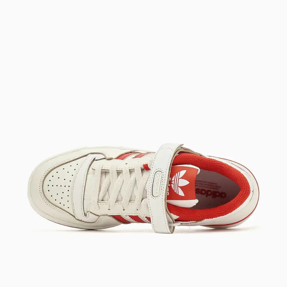 adidas Forum 84 Low Off White Vivid Red foto 2