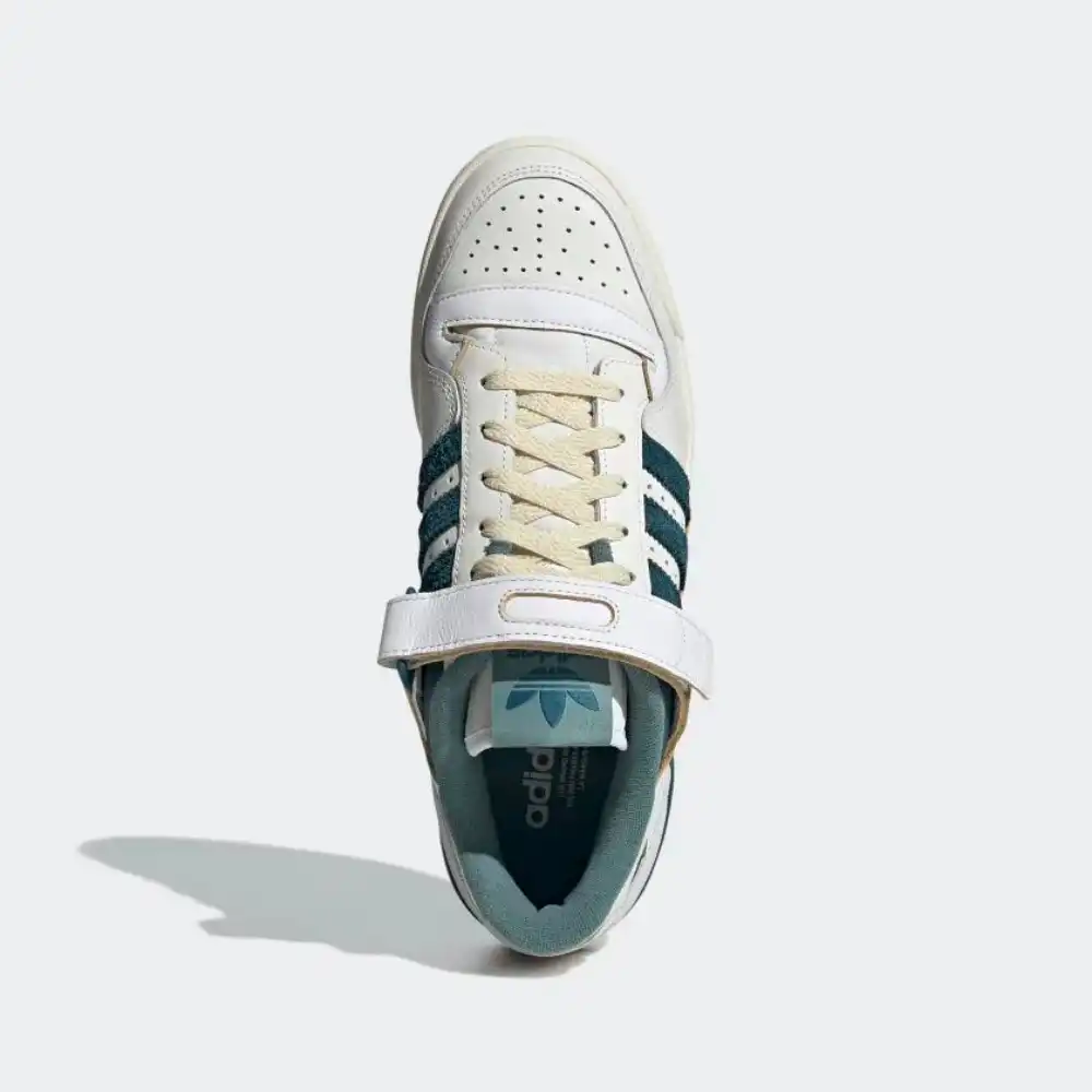 adidas Forum 84 Low White Wild Teal - Droper
