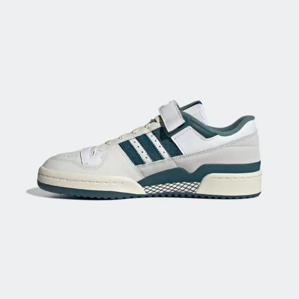 adidas Forum 84 Low White Wild Teal - Droper
