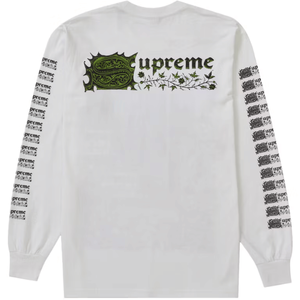 Camiseta Supreme Saint Sebastian L/S White foto 1