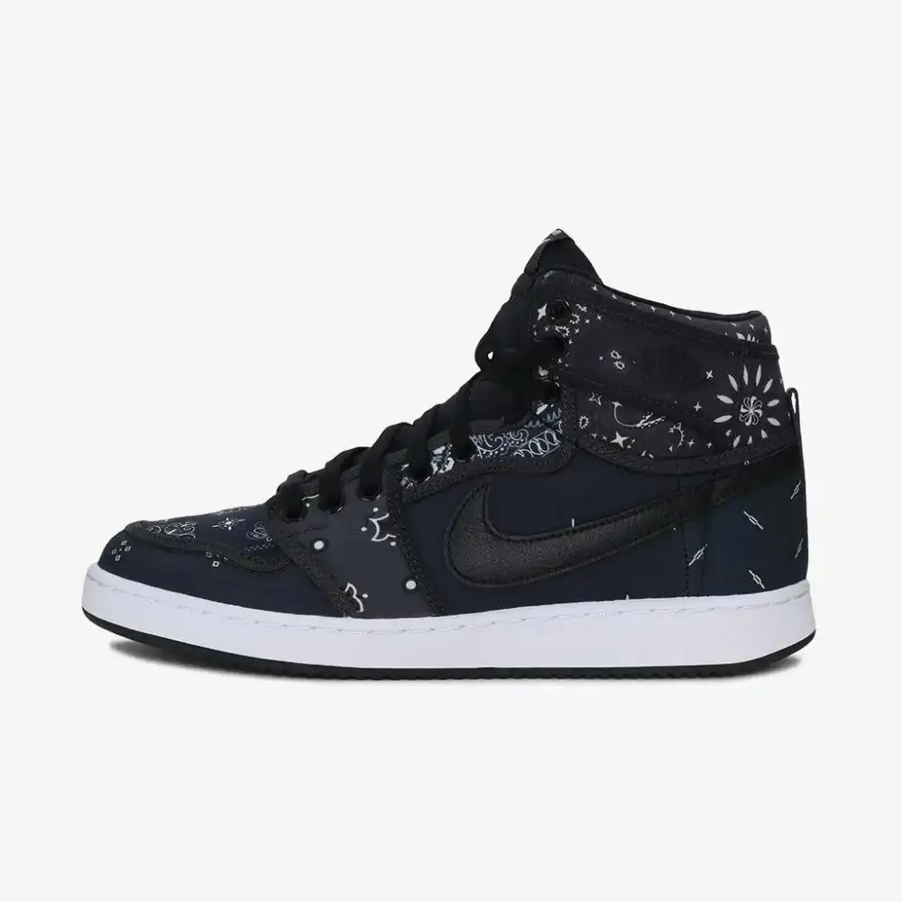 Air Jordan 1 KO Paisley Black foto 1