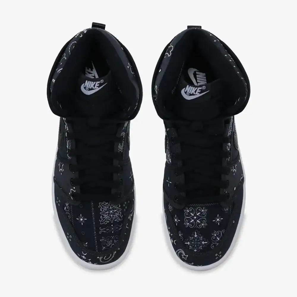 Air Jordan 1 KO Paisley Black foto 2