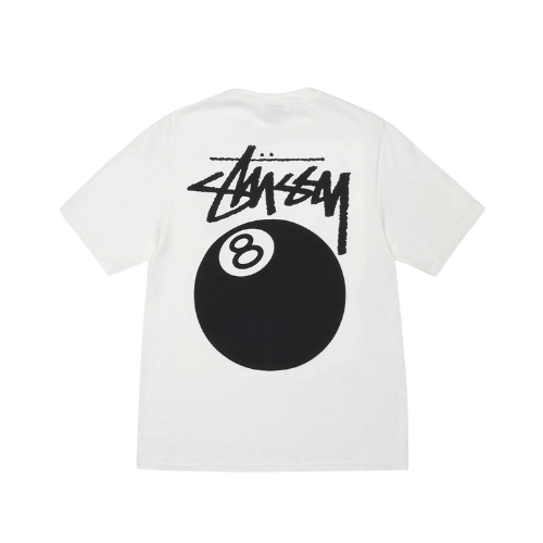 Camiseta Stussy 8 Ball Pigment Dyed Natural