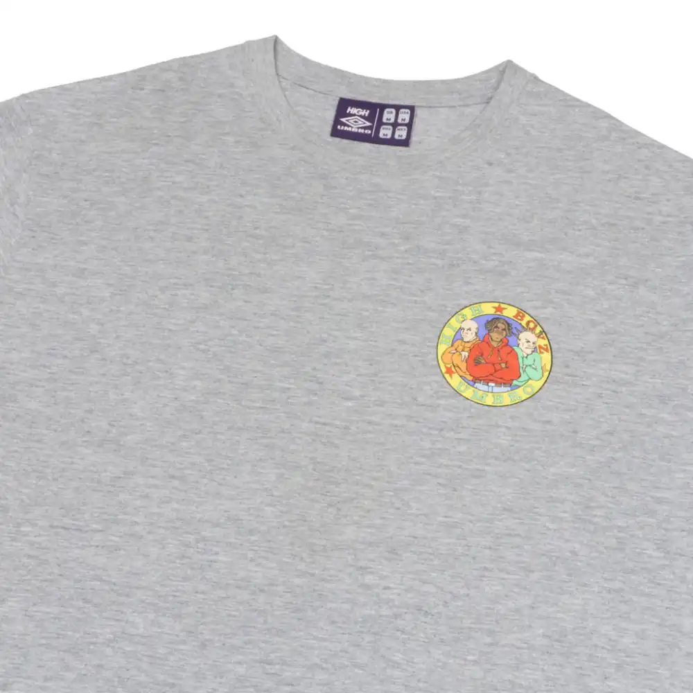 Umbro x High Company Camiseta Squad Heather Grey foto 2