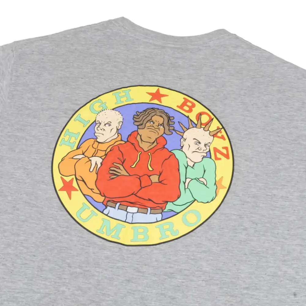 Umbro x High Company Camiseta Squad Heather Grey foto 3