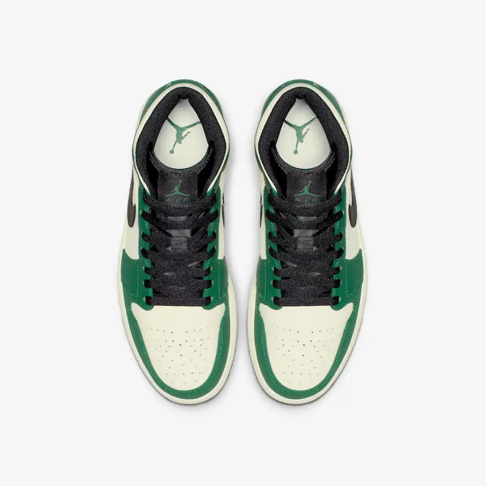 Air Jordan 1 Mid Pine Green - Droper
