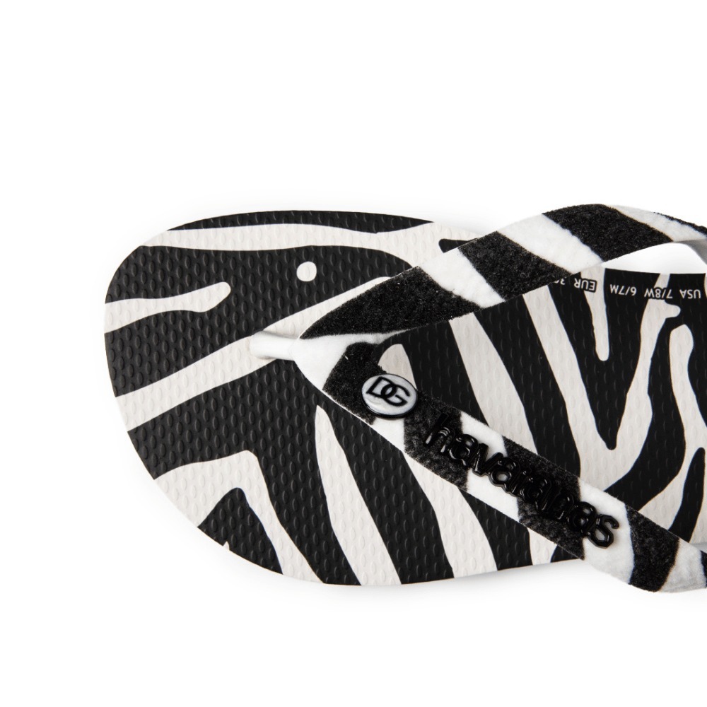 Dolce&Gabbana x Havaianas Chinelo Zebra foto 4