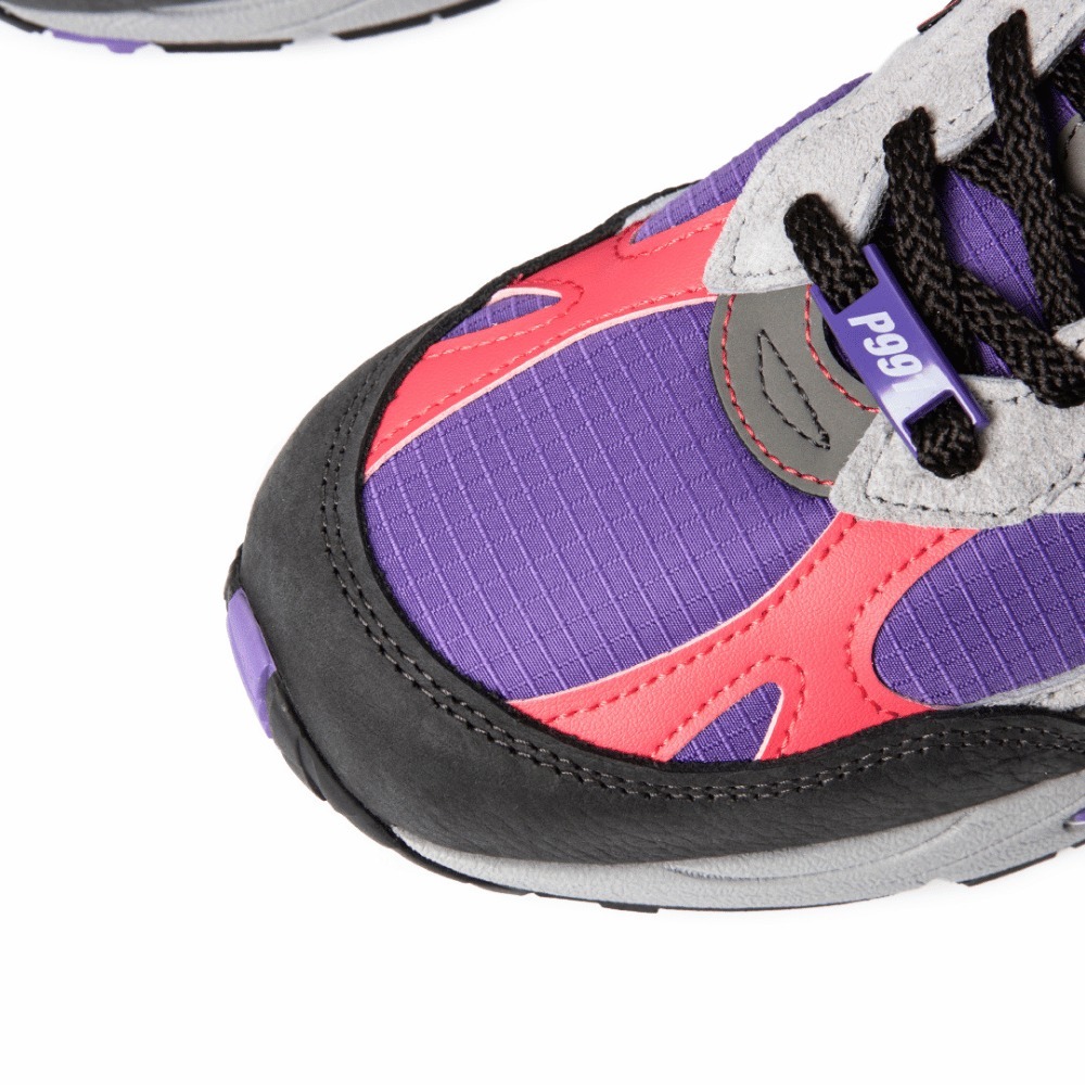 Palace x New Balance 991 Made in England Black Ultra Violet - Droper