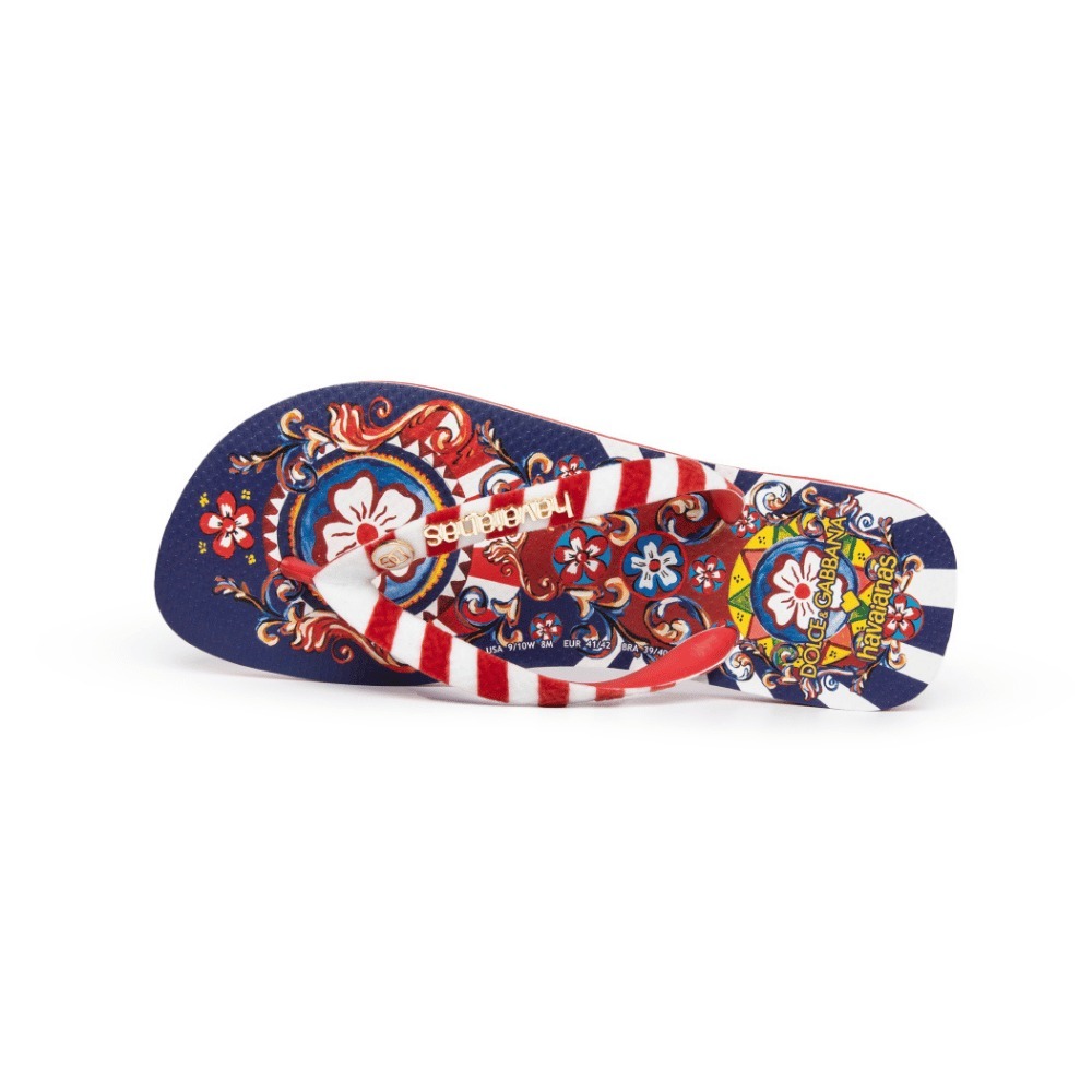 Dolce&Gabbana x Havaianas Chinelo Carretto Siciliano foto 1
