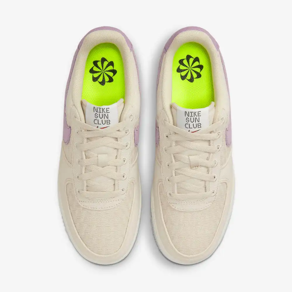 Nike Air Force 1 Sun Club Beige Purple foto 2
