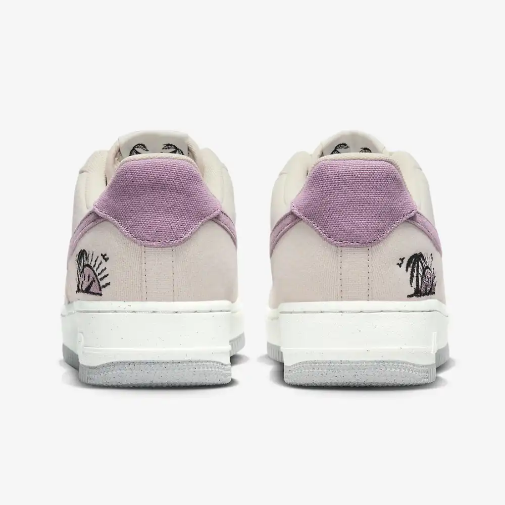 Nike Air Force 1 Sun Club Beige Purple foto 4