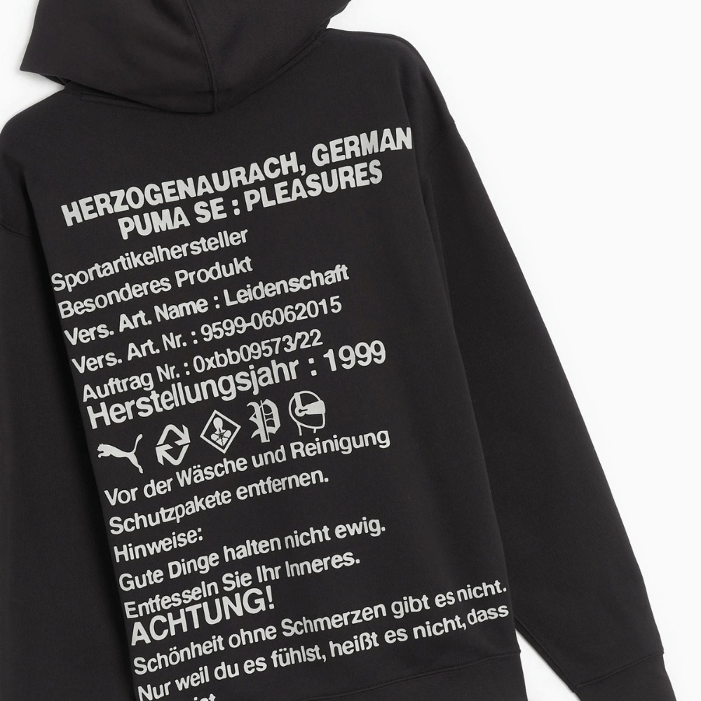 Pleasures x Puma Moletom Black foto 1