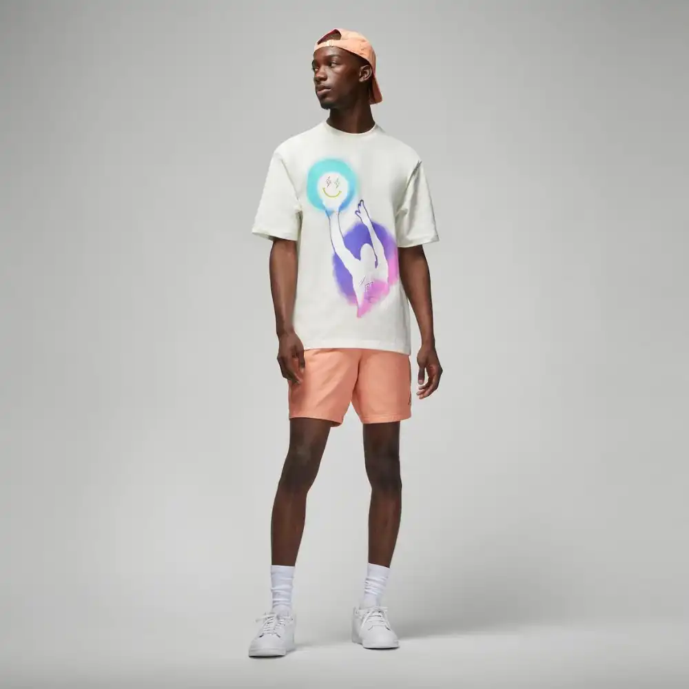 J. Balvin x Jordan Camiseta White foto 5
