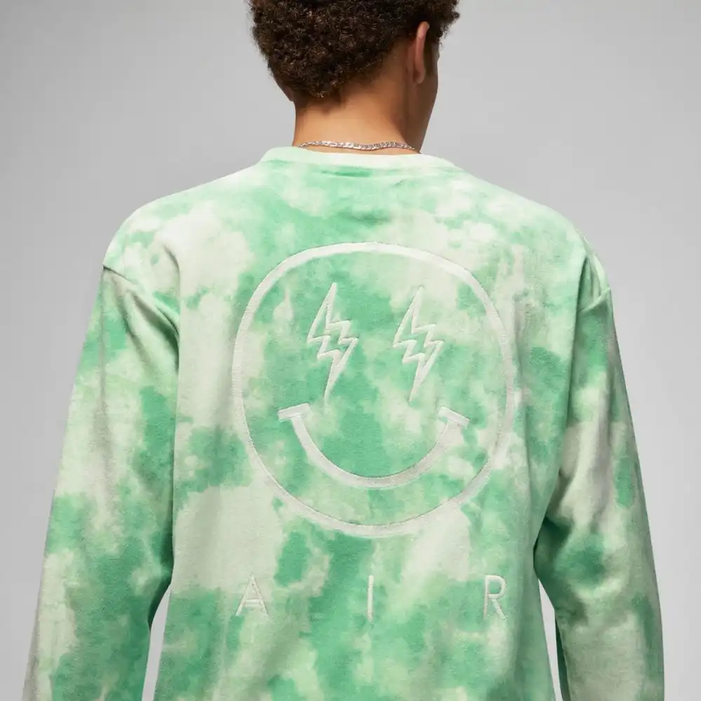 J. Balvin x Jordan Moletom Crewneck Jade Aura foto 4