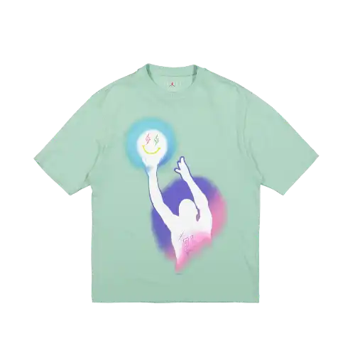 J. Balvin x Jordan Camiseta Jade Aura
