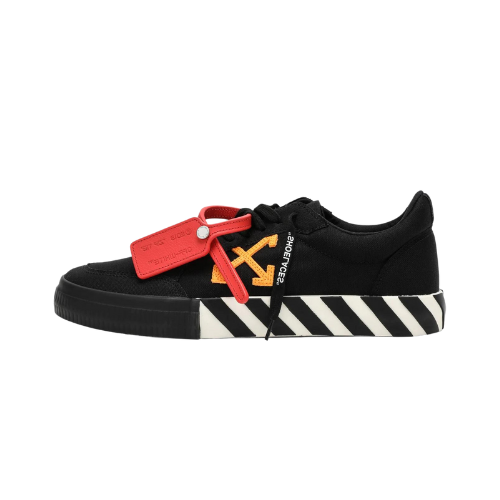 Off-White Vulcanized Low Black Orange Canvas