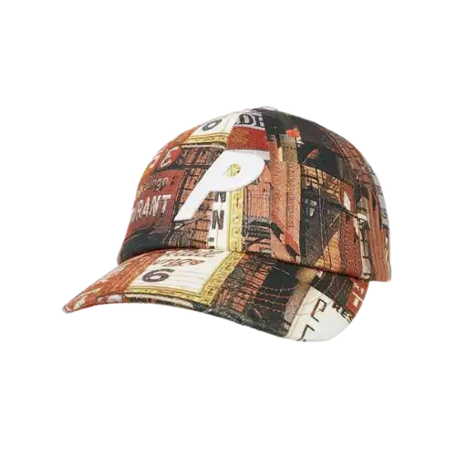 Boné Palace 6-Panel Downtown Red