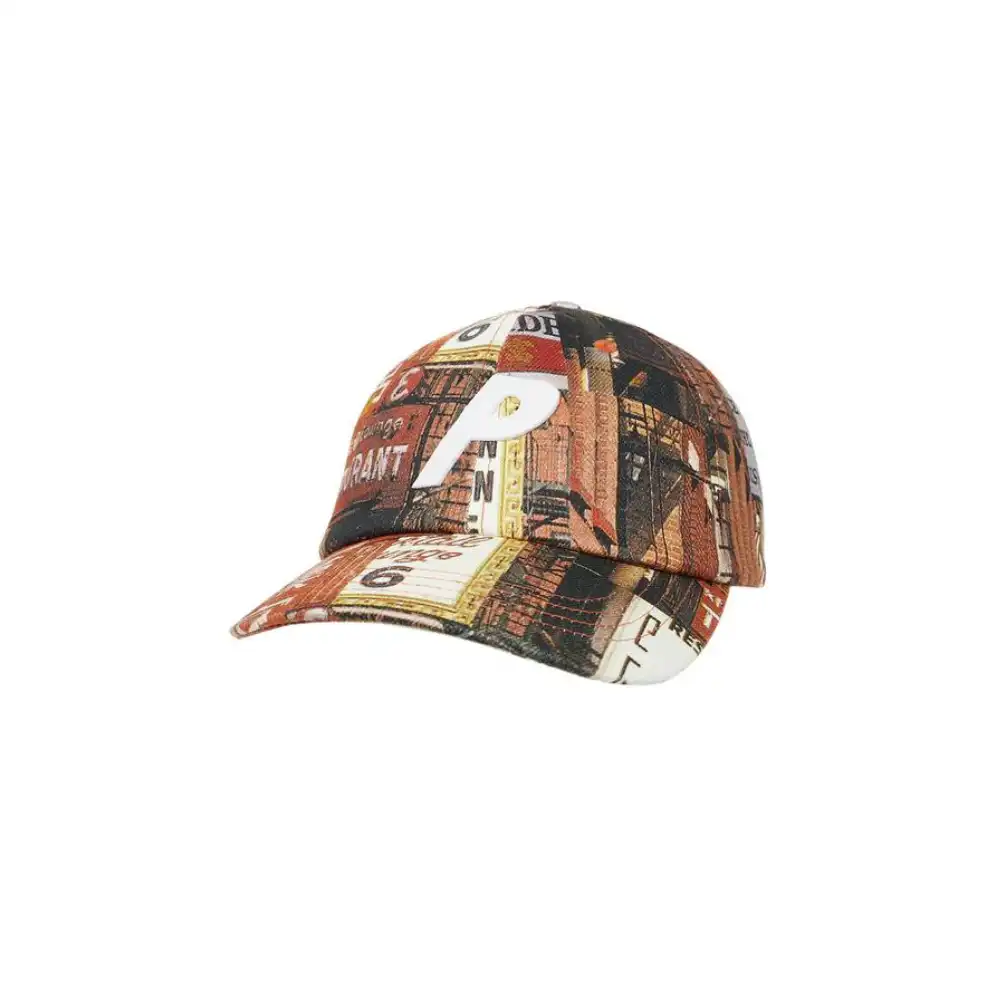Boné Palace 6-Panel Downtown Red - Droper