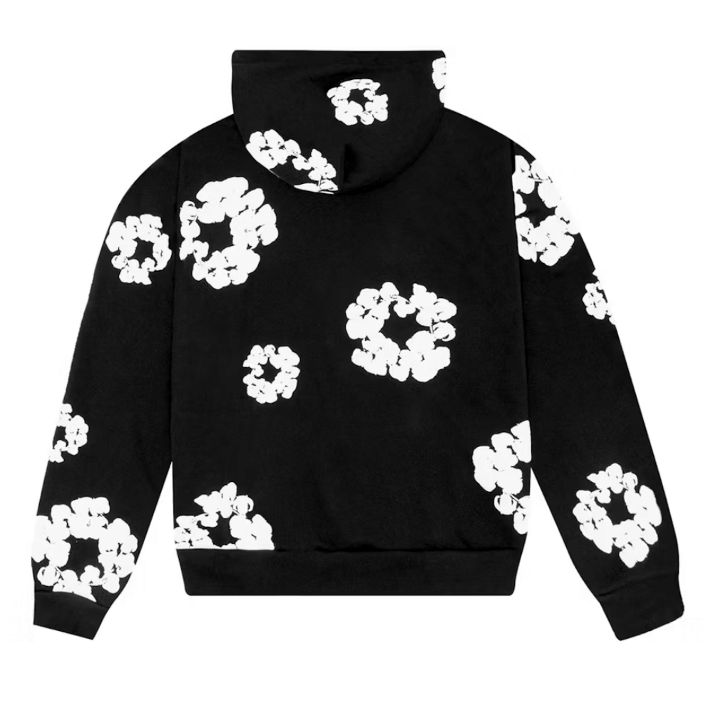 Moletom Denim Tears The Cotton Wreath Black - Droper