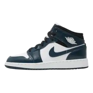 Air Jordan 1 Mid Bred Toe - Droper