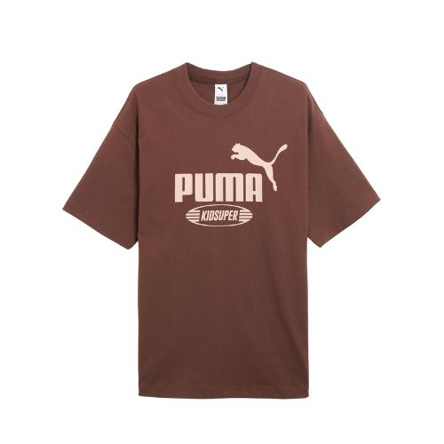 KidSuper x Puma Camiseta Graphic Brown - Droper