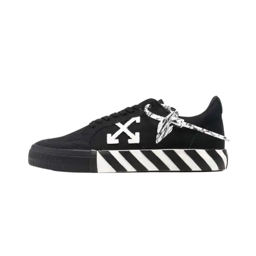 Off-White Vulcanized Low Black White Arrow