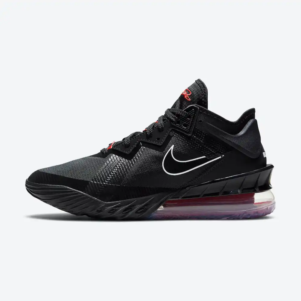 Black store lebron 18