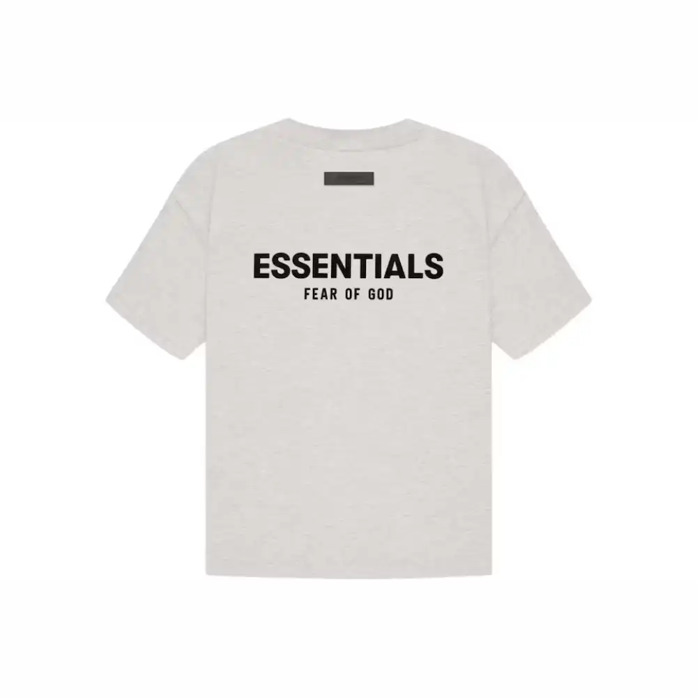 トップス ESSENTIALS FEAR OF GOD LIGHT HO Camiseta Fear of God Essentials Light Oatmeal - Droper