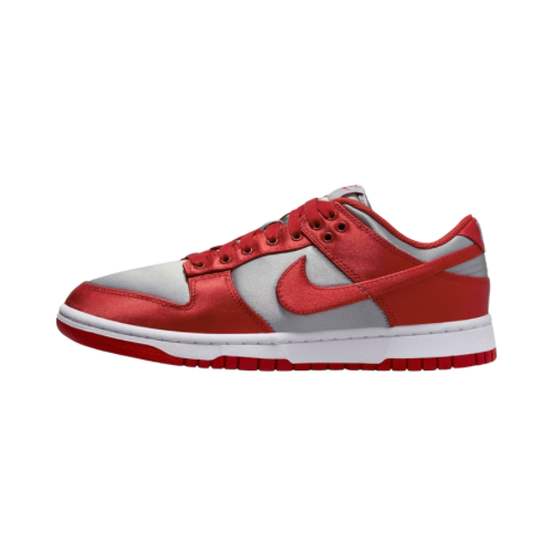 Nike Dunk Low Varsity Red and Medium Grey