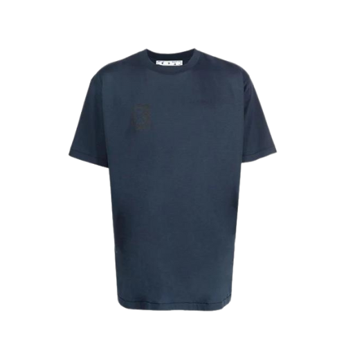 Sal Barbier x Off-White Camiseta Navy Blue