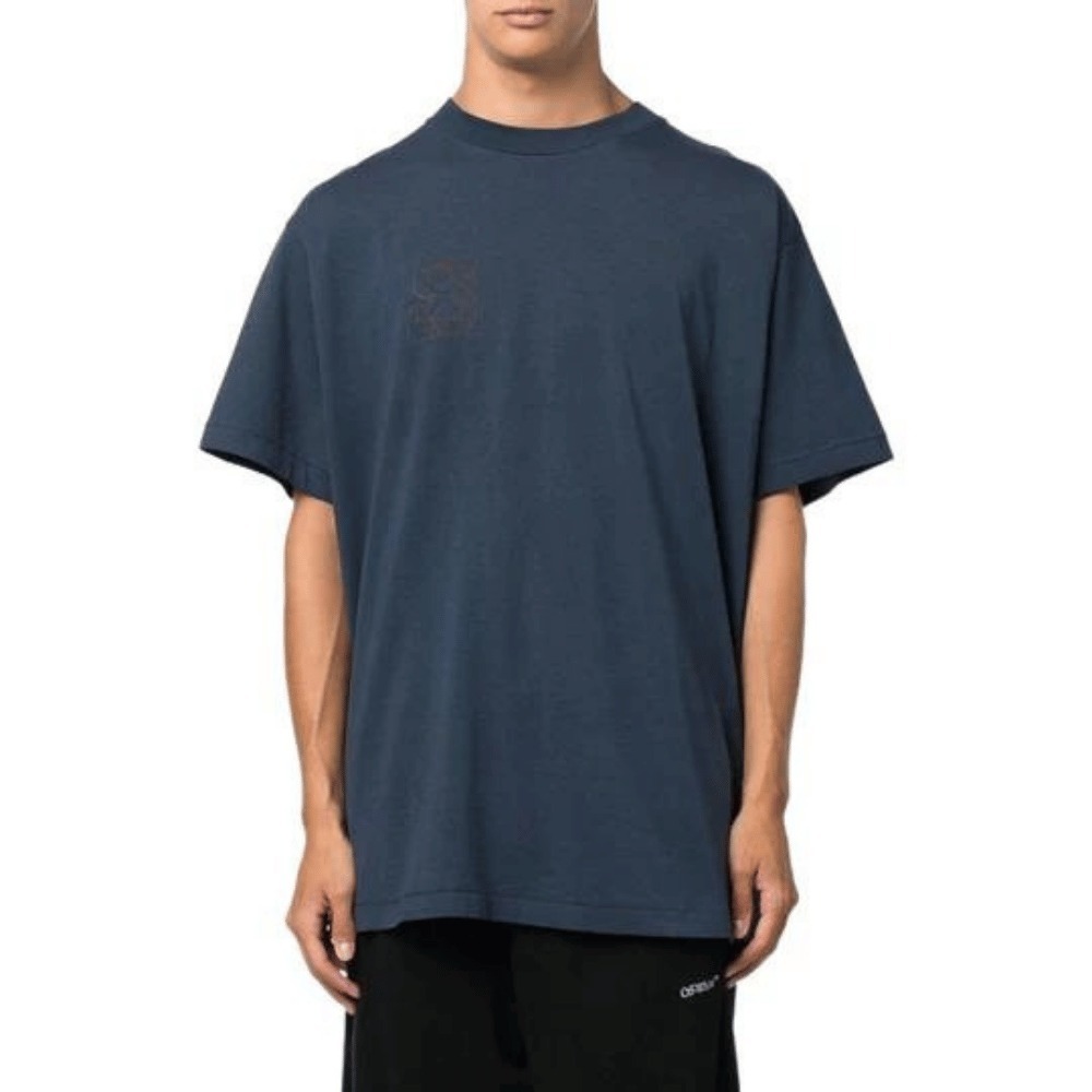 Sal Barbier x Off-White Camiseta Navy Blue foto 3