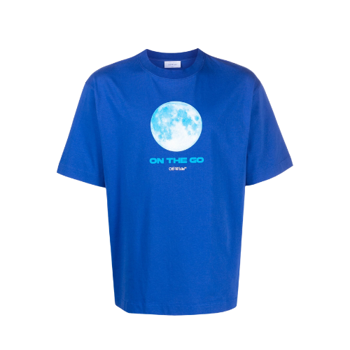 Camiseta Off-White Moon Blue