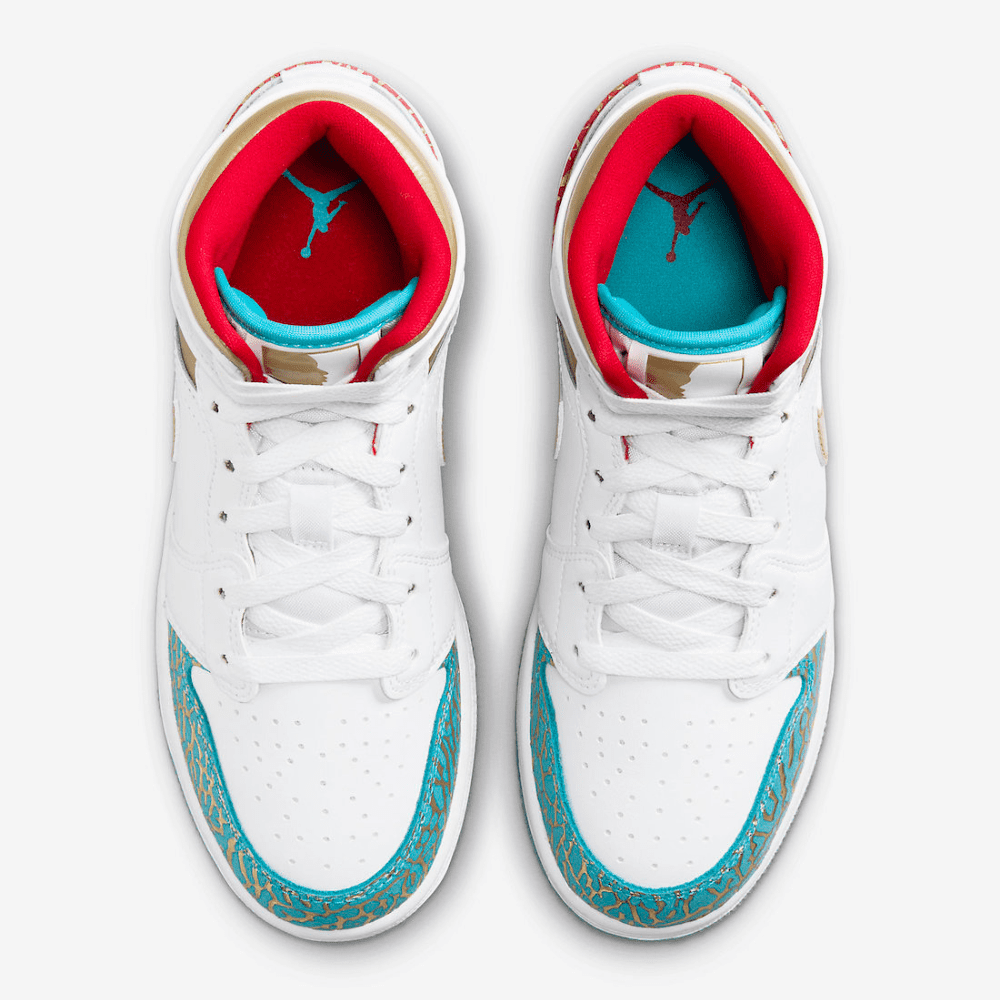 Air Jordan 1 Mid GS UNC to Chicago foto 2