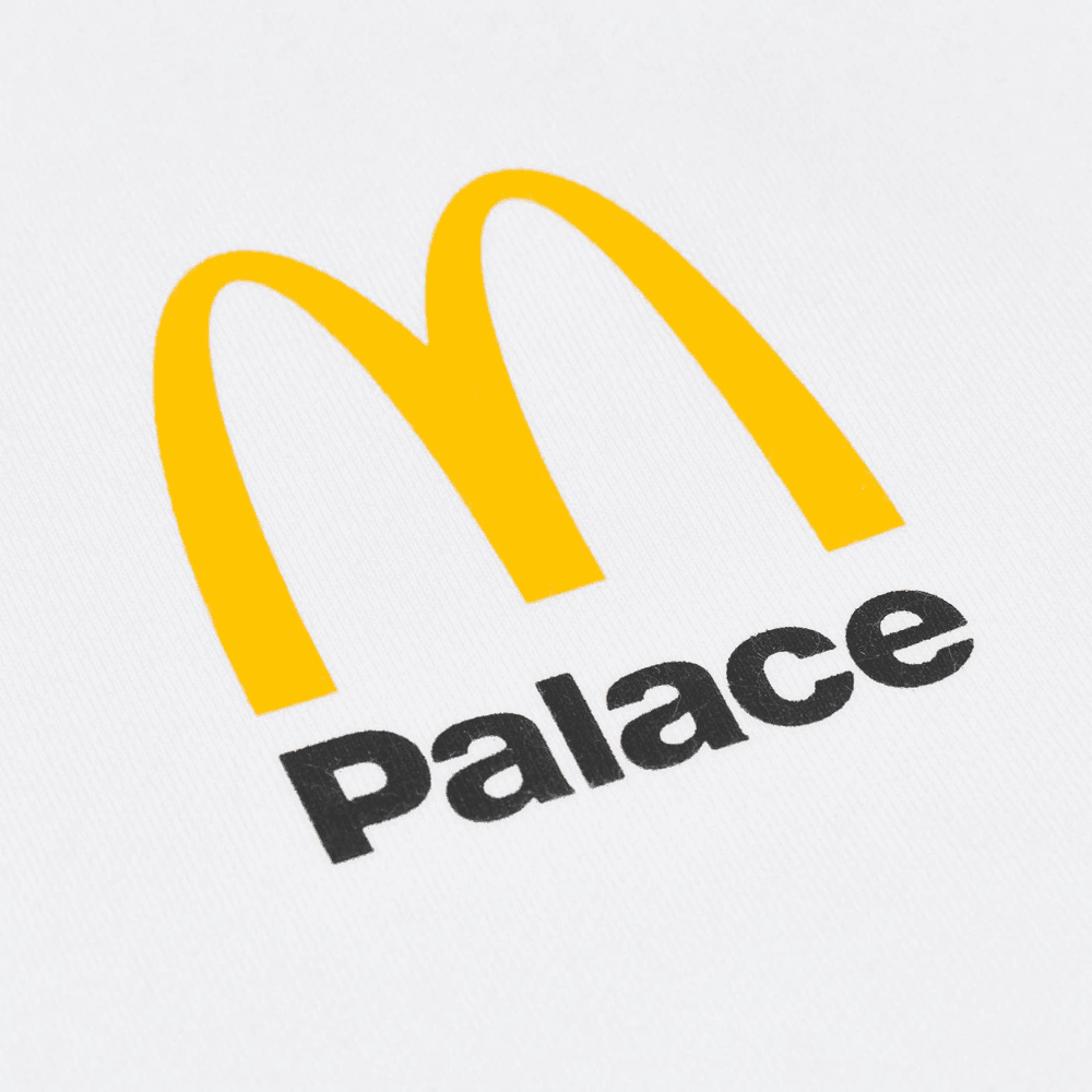 McDonald's x Palace Moletom Logo White foto 2