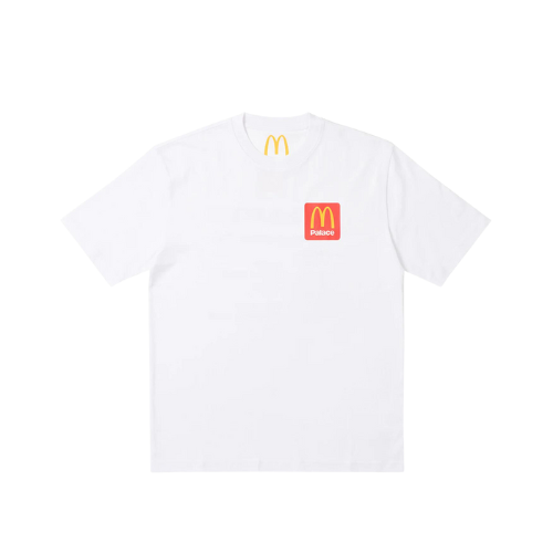 McDonald's x Palace Camiseta Description 1 White - Droper