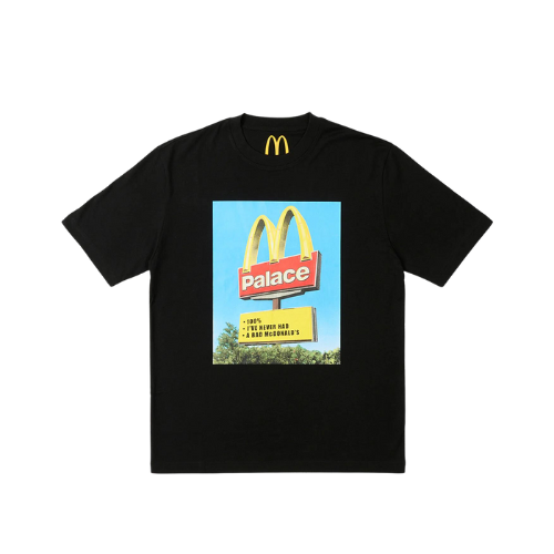 McDonald's x Palace Camiseta Sign Black - Droper