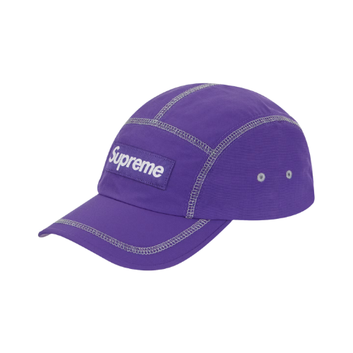 Boné Supreme Reflective Stitch Camp Purple