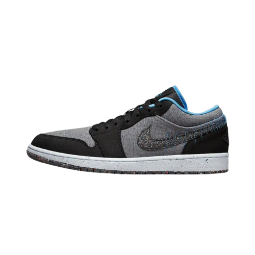 Air Jordan 1 Low Crater Grey University Blue