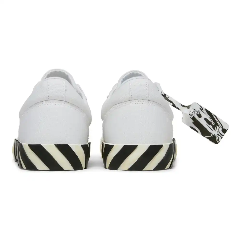 Off-White Vulcanized Low White Navy Blue foto 2
